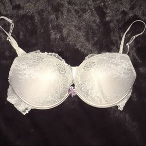 NEW LOOK Lilac Lace Push-Up Bra 32C